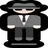 Person In Suit Levitating: Light Skin Tone