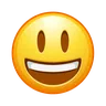 หน้ายิ้มด้วยการอ้าปาก