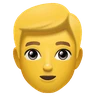 Mężczyzna Emoji 👨 image - Huawei Harmony OS style