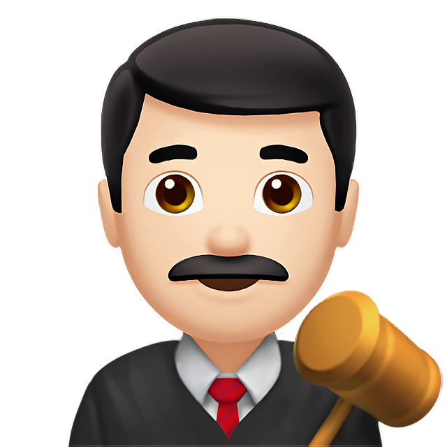 Man Judge: Light Skin Tone