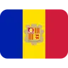 Flag: Andorra Emoji 🇦🇩 image - Twitter / X (Twemoji) style
