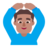 Man Gesturing Ok: Medium Skin Tone
