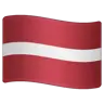 Flag: Latvia Emoji 🇱🇻 image - WhatsApp style