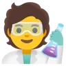 Scientist Emoji 🧑‍🔬 image - Google Noto Color style