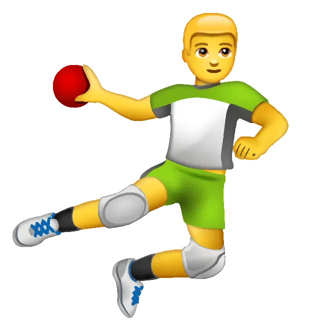 Person Playing Handball