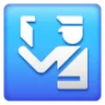 Passport Control Emoji 🛂 image - Samsung style