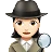 Woman Detective: Light Skin Tone