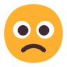 Emoji Kissé ráncolódó arc 🙁 image - Microsoft Classic 2D style