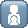 Family: Man, Boy Emoji 👨‍👦 image - Apple style
