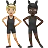 People With Bunny Ears: Medium-Light Skin Tone, Dark Skin Tone