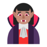 Woman Vampire: Medium Skin Tone Emoji 🧛🏽‍♀️ image - Microsoft Classic 2D style