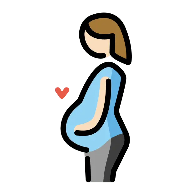 🤰🏻 - Pregnant Woman: Light Skin Tone Emoji meaning, copy and paste ...