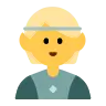 Emoji Elf 🧝 image - Tossface style
