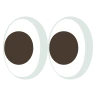 眼睛 Emoji 👀 image - EmojiTwo style