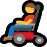 Man In Motorized Wheelchair Emoji 👨‍🦼 image - Microsoft Windows 10 Segoe UI Emoji style