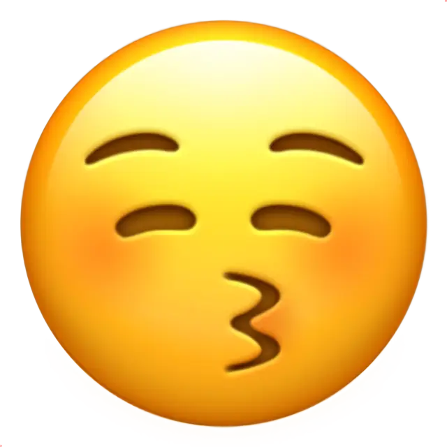 Kissing Face With Closed Eyes
