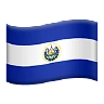 Flag: El Salvador Emoji 🇸🇻 image - Apple style