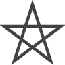 Pentagrama ⛤ image - EmojiTwo style