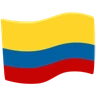 Flag: Colombia Emoji 🇨🇴 image - Facebook Messenger (2016) style