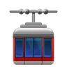 Emoji Tramvia aerea 🚡 image - Huawei Harmony OS style