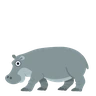 Hipopótamo Emoji 🦛 image - Skype style