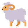 内存 Emoji 🐏 image - Microsoft Classic 2D style