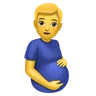妊夫 Emoji 🫃 image - Huawei Harmony OS style