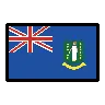 Flag: British Virgin Islands Emoji 🇻🇬 image - OpenMoji style
