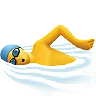 Man Swimming Emoji 🏊‍♂️ image - Apple style