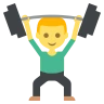 举重者 Emoji 🏋 image - EmojiTwo style