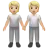 People Holding Hands: Medium-Light Skin Tone