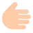 Rightwards Hand: Light Skin Tone