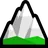 눈 덮인 산