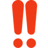 Çift ünlem işareti Emoji ‼ image - Skype style