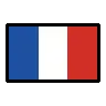 Flag: France Emoji 🇫🇷 image - OpenMoji style