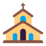教会 Emoji ⛪ image - Microsoft Classic 2D style