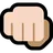 Oncoming Fist: Light Skin Tone