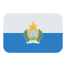 Flag: San Marino Emoji 🇸🇲 image - Tossface style