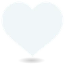 Coeur blanc Emoji 🤍 image - Skype style