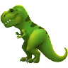 T-Rex Emoji 🦖 image - Apple style