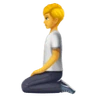 Emoji Persoană îngenuncheată 🧎 image - Huawei Harmony OS style