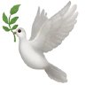 Эмодзи Голубь мира 🕊 image - Apple style