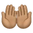 Palms Up Together: Medium Skin Tone