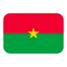 Flag: Burkina Faso Emoji 🇧🇫 image - Tossface style