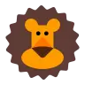 Lion Emoji 🦁 image - Tossface style