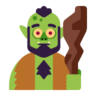 トロール Emoji 🧌 image - Microsoft Classic 2D style