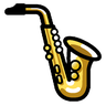 Saxophone Emoji 🎷 image - SoftBank style