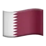 Flag: Qatar Emoji 🇶🇦 image - Apple style