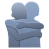 ハグする人 Emoji 🫂 image - Huawei Harmony OS style