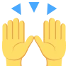 喜悦 Emoji 🙌 image - EmojiTwo style